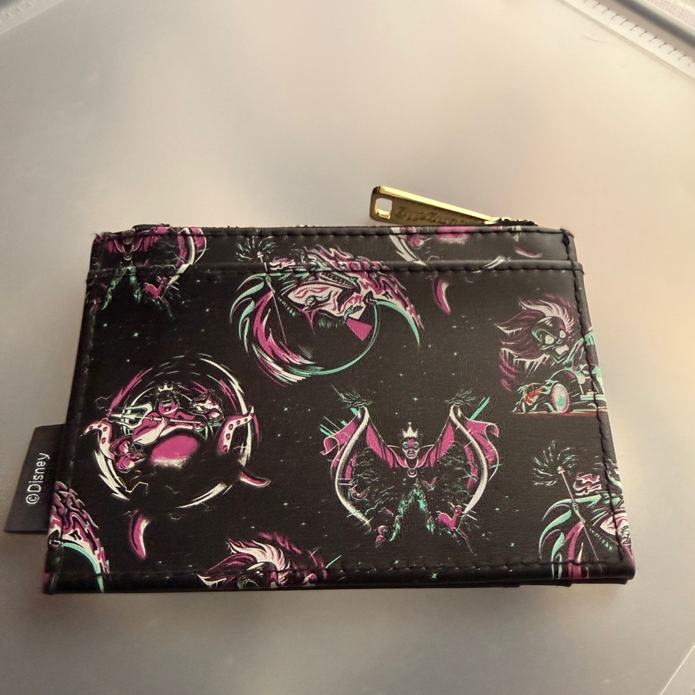 Loungefly Disney Villains Mini Backpack and Wallet Set - Picture 9 of 9